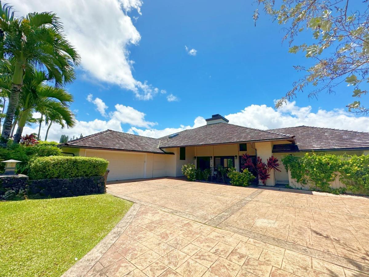 Coral Hale 5Br 3Ba Luxury Home, Ac, Hot Tub And Stunning Views Princeville Esterno foto